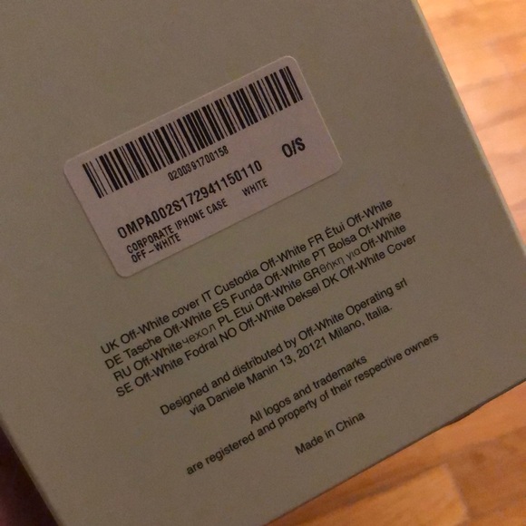 NWT Off-White c/o Virgil Abloh iPhone Case 6 Case - Picture 10 of 10
